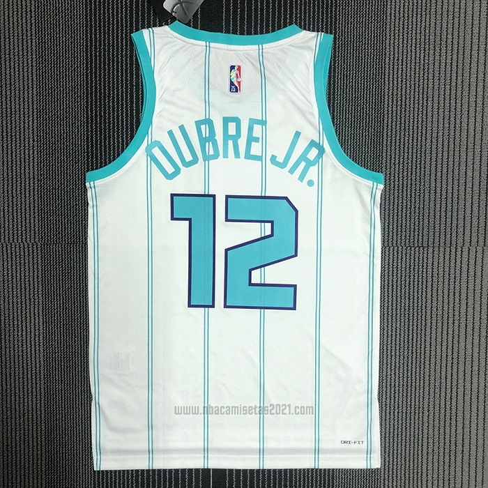 Camiseta Charlotte Hornets Kelly Oubre JR. #12 Association 2020-21 Blanco